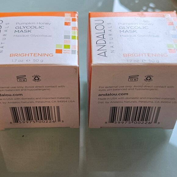 ANDALOU NATURALS Pumpkin & Honey Glycolic Brightening Mask (Two) (Unisex) - Picture 7 of 10